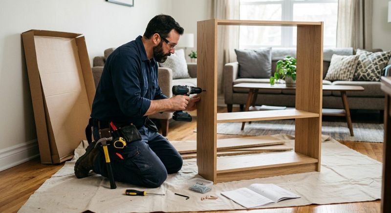 Bookshelf Assembly in Longmont, CO