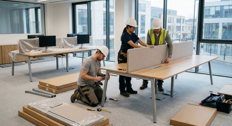 Office Desk Assembly in Denver, CO