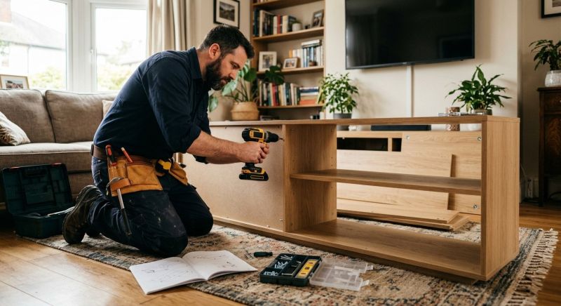 Tv Stand Assembly in Overland Park, KS